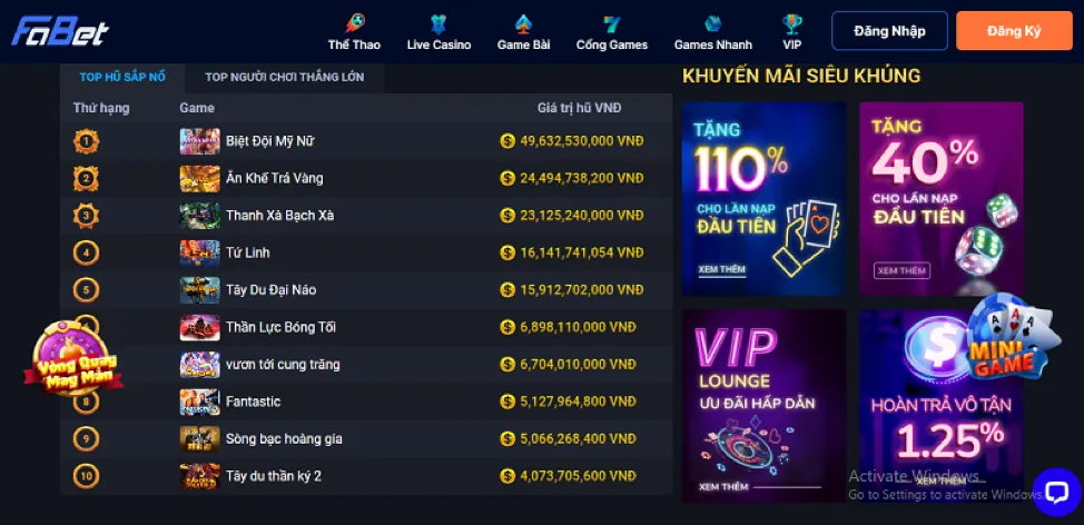 Tổng quan các cấp độ VIP 12bet no1